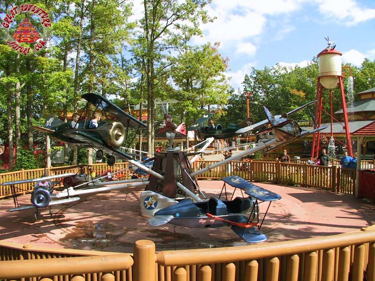 Bugs Bunny Ranger Pilots At Six Flags Great Adventure